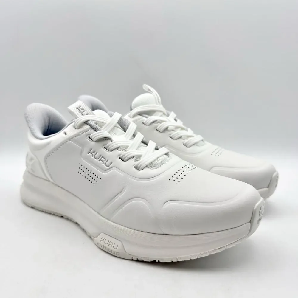 KURU Womens Shift Sneakers Size 7.5 EU 38 Bright White Anti Slip Athletic NIB